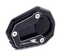 Laterale Cavalletti Base Per Cavalletto Laterale Moto Per BMW F900R F900XR Piastra Di Supporto, Estensione, Base, Appoggio Antiscivolo Allargato Parcheggio Estensione Cuscino(NERO 1)