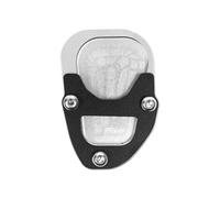 Laterale Cavalletti Piastra Cavalletto Laterale Per BMW Per RNINET Racer Urban G/S Pure Scrambler 2016-2023 Estensione Cavalletto Laterale Estensione Cuscino(Argento)