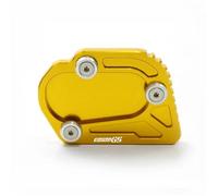 Laterale Cavalletti Piastra Cavalletto Laterale Per BMW R1250GS ADV Tutti Gli Anni Supporto Estensione Cavalletto Laterale, Appoggio Antiscivolo Estensione Cuscino(Oro1)