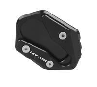 Laterale Cavalletti Supporto Ingranditore Piastra Prolunga Per Cavalletto Per R3 MT03 2022 2023 2024 Cuscinetto Per Allargamento Del Piede In Alluminio(Black- 2)