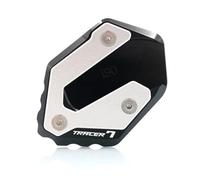 Laterale Cavalletti Supporto Per Cavalletto Laterale Per Y&amaha TRACER 7 7GT Tracer 700 Tracer 700GT Piastra Di Supporto Per Cavalletto Laterale Supporto Estensione(NERO 1)