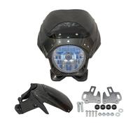 Laterale Copertura Carenatura 7 "Modifica Copertura Faro Adatta Per CB400 CB1300 Per VTEC 1-2-3-4 Faro Anteriore Carenatura Superiore Staffe Di Montaggio Per Cappuccio