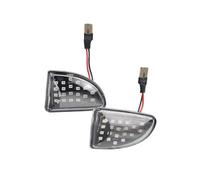 Laterale Indicatore 2PCS Lente Affumicata Ambra Indicatori Di Direzione Per Smart Per Fortwo Per 451 Per MK1 Per MKII 2007-2015 Dinamica LED Luce Di Posizione Laterale lampeggiante trattore led(Fullst