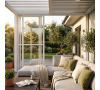 LATERALE POLICARBONATO PER LATO DA 3 M PERGOLA BIOCLIMATICA