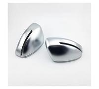 Laterale Specchi Copertura 2pcs Auto Sinistra Destra Chrome Argento Opaco Copertura Dello Specchio Retrovisore Per TT MK2 TTS 8J 2006 2007 2008-2014 Auto Retrovisore