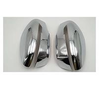 Laterale Specchi Copertura ABS Chrome Posteriore Vista Laterale Copertura Specchio Porta Trim Car Styling Maniglia Porta Per Nissan Per Qashqai J11 X-Trail T32 2015-2022 Auto Retrovisore(Argento)