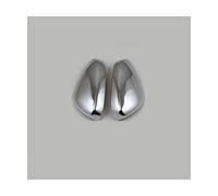 Laterale Specchi Copertura Car Styling Vista Posteriore Retrovisore Laterale Copertura Specchio Della Porta Bastone Trim Cornice 2 Pz Per Peugeot 3008 GT 2017 ABS Chrome Auto Retrovisore