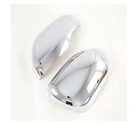 Laterale Specchi Copertura Chrome Porta Laterale Copertura Specchio Trim Vista Posteriore Cap Per Mitsubishi Per Pajero Sport Per Montero Sport 2019 2020 2021 Auto Retrovisore(Bicromato di potassio)