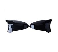Laterale Specchi Copertura LHD Specchietto Retrovisore Alloggiamento Specchietto Laterale Caps Copertura Per F80 F82 2015-2018 Ricambi Auto Sostituibili Auto Retrovisore(Nero lucido)