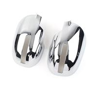 Laterale Specchi Copertura Per Mitsubishi Per Outlander 2013 2014 2015 2016 Plastica ABS 2Pcs Chrome Car Door Side Specchietto Retrovisore Trim Copertura Auto Retrovisore