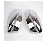 Laterale Specchi Copertura Per Nissan Per Qashqai J11 2016-2021 ABS Chrome Porta Laterale Della Copertura Dello Specchio Trim Vista Posteriore Cap Overlay Guarnire Auto Retrovisore(Argento)