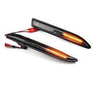 Laterali Luci Frecce Indicatore Direzione Dinamico Luce Posizione Laterale Indicatore Direzione Sequenziale Compatibile Con Ford Per Mondeo Per Mk4 2007-2015(Black)