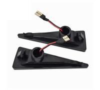 Laterali Luci Frecce Indicatore Direzione Luce Posizione Laterale Sequenziale Compatibile Con Per Espace Per MK4 2002-2014 OEM 8200027151(Black)