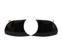 laterali luci segnalazione Compatibile Con Bmw Per E46 2 Porte 1998-2001 Indicatore Direzione Lampeggiatore Luce D'angolo Laterale Coperchio Della Lampada 1 Paio 63126904299(Pattern Gray)