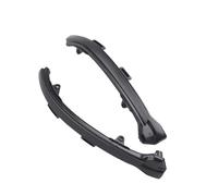 laterali luci segnalazione Compatibile Con Per Golf 7 R 7.5 2012-2014 2015 2016 2017 2018 Specchietto Retrovisore Indicatore Direzione Luci Segnalazione Lampione Stradale(For Dynamic Smoked Black)