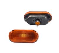 laterali luci segnalazione Compatibile Con Seat Per Ibiza 6L 2002-2004 2005 2006 2007 2008 Luci Di Posizione Laterali Indicatori Di Direzione Luci Di Avvertimento Alloggiamento 2 Pezzi(Yellow Lens)