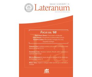 Lateranum - 2019 - Lateran University Press