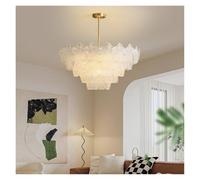 Latest Minimalist Modern Luxury Crystal Ceiling Lamp For Living Room Romantic Flower Copper-Plated Creative Lamp For Dining Room
