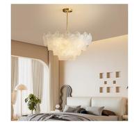 Latest Minimalist Modern Luxury Crystal Ceiling Lamp For Living Room Romantic Flower Copper-Plated Creative Lamp For Dining Room