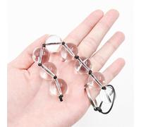 LateToBed BDSM Line Glass Anal Beads S
