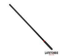 LateToBed BDSM Line Master of Submission PVC Wand 12mm x 50cm Black