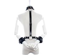 Latetobed BDSM line Set collare + manette per bondage fetish BDSM scomponibile