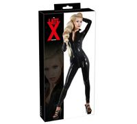 LATEX - tuta a maniche lunghe donna (nero) - M