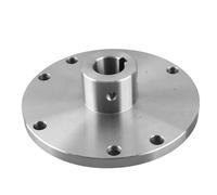 Lathe Faceplate 130mm | High Manganese Steel 3 Hole Design for K11-130 / K12-130 / K72-130 | Firm Connection & Easy Removal for Woodworking & Metalworking (22mm)