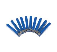 lathe tools, 10 punte da trapano con punta in carburo C6 1/4 di pollice, for tornio in metallo blu, tornitura CNC e alesatura