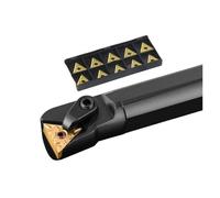 Lathe turning tools, 1 Pz S16Q-MTFNR16 S20R-MTFNR16 S25S-MTFNR16 Portautensili For Tornitura Interna TNMG16 Inserti In Metallo Duro Barra For Tornio ，for parts(S32T-MTFNR16)