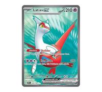 Latias ex 220/191 - Carta Pokemon ultra rara Full Art | Pokémon lucido | Pokémon EX | scintille in aumento | Pokemon Scarlatto e viola | Titan Cards autenticato | Carte Pokemon leggendarie