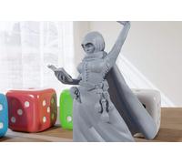 Latifa - 3D Stampato Minifigure - Proxy Minis per Dnd , Baldurs Gate,