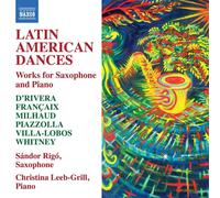 Latin American Dances: Works For Saxophone And Piano - AA.VV. (Audio Cd)