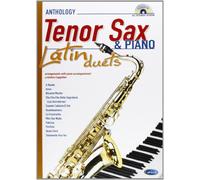 Latin duets tenor sax & pf+cd: Anthology Duets
