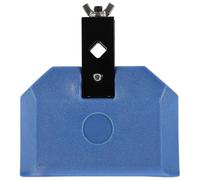 Latin Percussion Blue Plastic Cowbell Drum Accessorio con morsetto di montaggio Blocco per percussioni musicali leggero, adatto per kit di batteria e spettacoli dal vivo