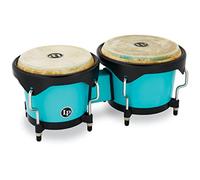 Latin Percussion Discovery Series 6-1/4" e 7 1/4" Bongo con borsa per il trasporto in omaggio, schiuma marina, (LP601D-SF-K)
