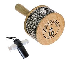 Latin Percussion LP234A Afuche Cabasa + fischietto Keepdrum Samba