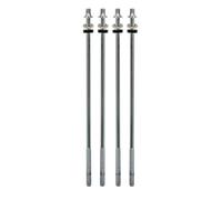 Latin Percussion LP3927 - Asta di accordatura per Cuica, confezione da 4