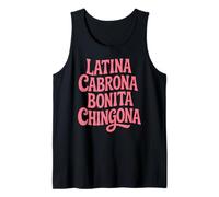 Latina Cabrona Bonita Chingona Carino Mujer Chicana Chula Rosa Canotta
