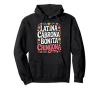 Latina Cabrona Bonita Chingona Pero Carino Mujer Chicana Chula Felpa con Cappuccio