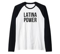 Latina Power, Mese del Patrimonio ispanico, Orgoglio Latino Maglia con Maniche Raglan