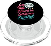 Latina Pride Mujer Poderosa Impenitente Bilingue Bellezza PopSockets PopGrip per MagSafe