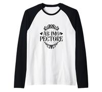 Latino - Ab IMO pectore Maglia con Maniche Raglan