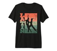 Latino Americano Danza Vintage Ballerini Danza Coppia Maglietta Premium