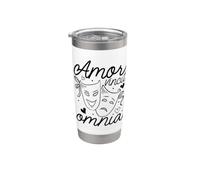 Latino - Amor vincit omnia Bicchiere termico in acciaio inox doppia parete