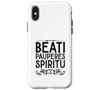 Latino - Beati pauperes spiritu Custodia per iPhone X/XS