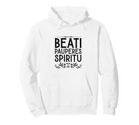 Latino - Beati pauperes spiritu Felpa con Cappuccio