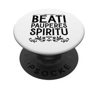 Latino - Beati pauperes spiritu PopSockets PopGrip Adesivo