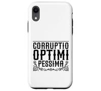 Latino - Corruptio optimi pessima Custodia per iPhone XR