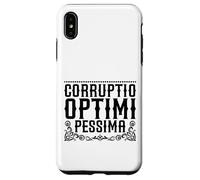 Latino - Corruptio optimi pessima Custodia per iPhone XS Max